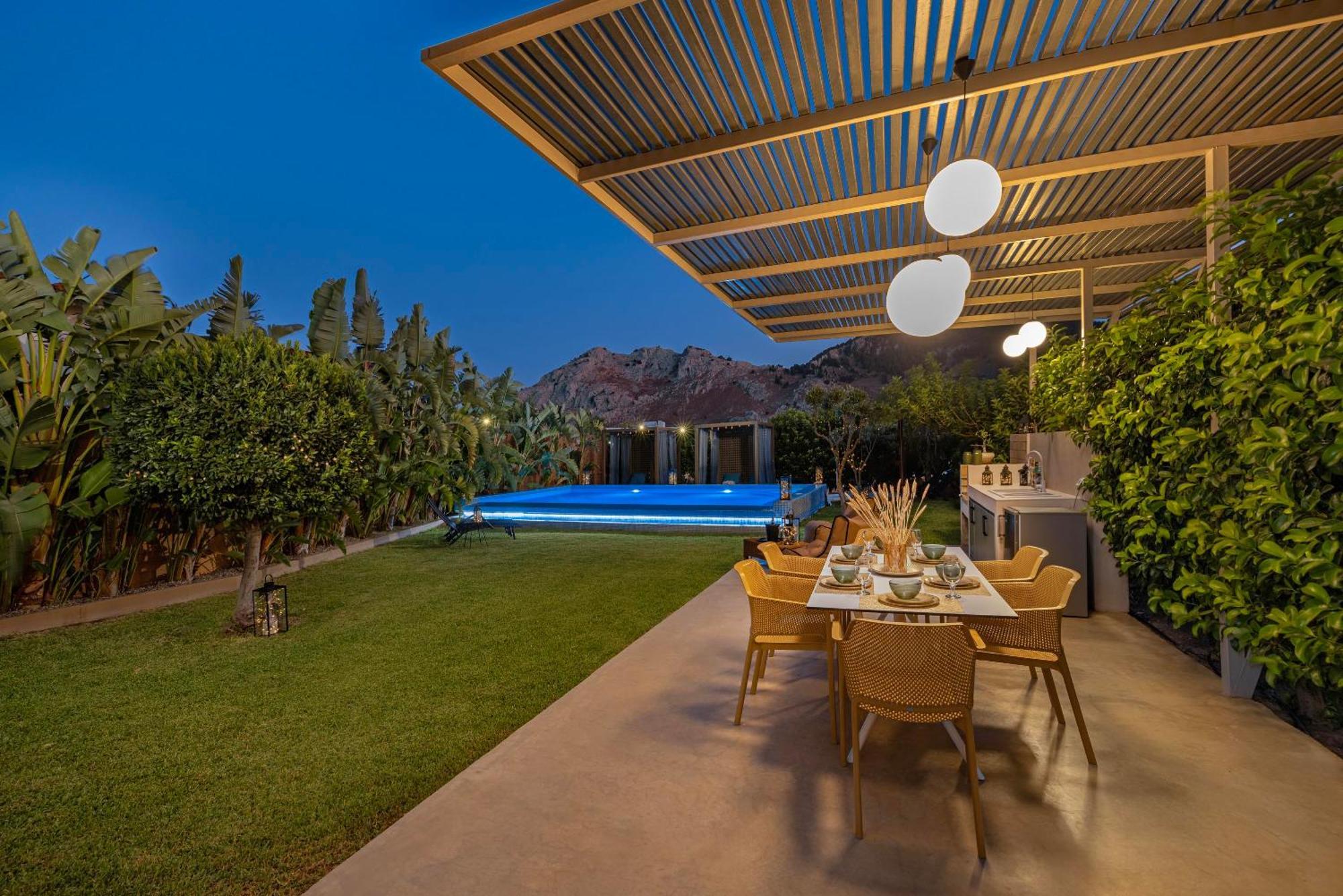 Gaia Blue Villa Kolymbia Exterior foto